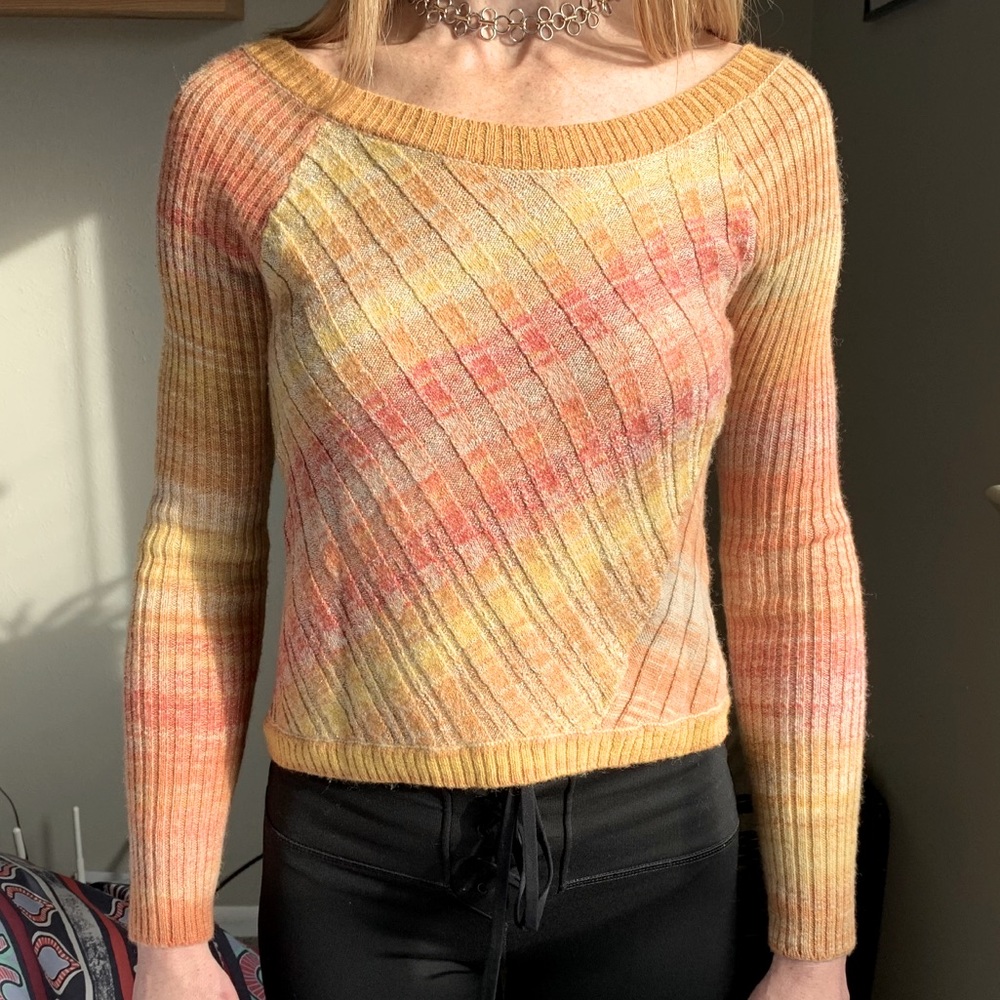 Free People 🌅 Sunset Sweater